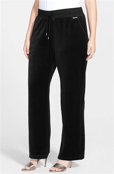 macy's michael kors velour woman|Michael Kors pants for women.